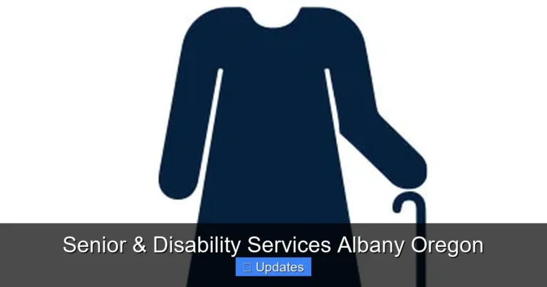 Senior & Disability Services Albany Oregon