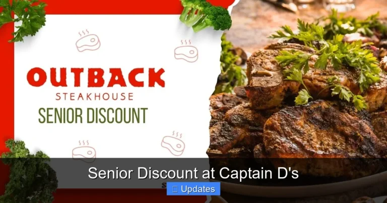 Senior Discount at Captain D's