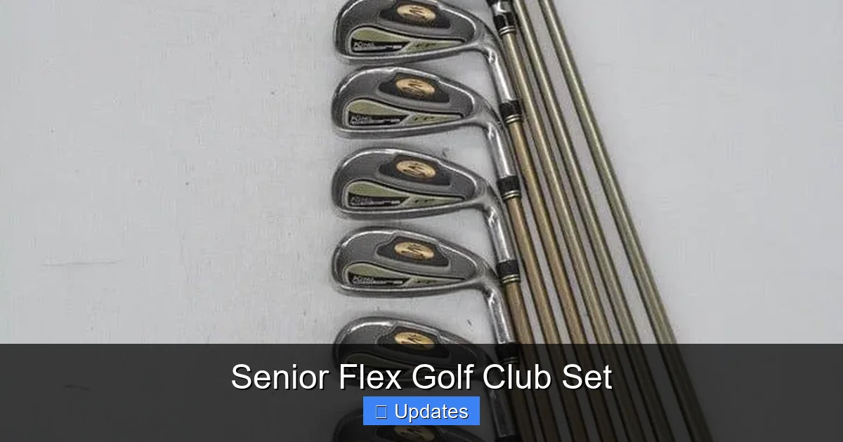 Senior Flex Golf Club Set