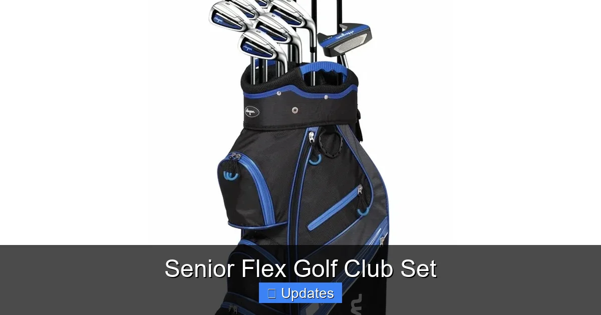 Senior Flex Golf Club Set