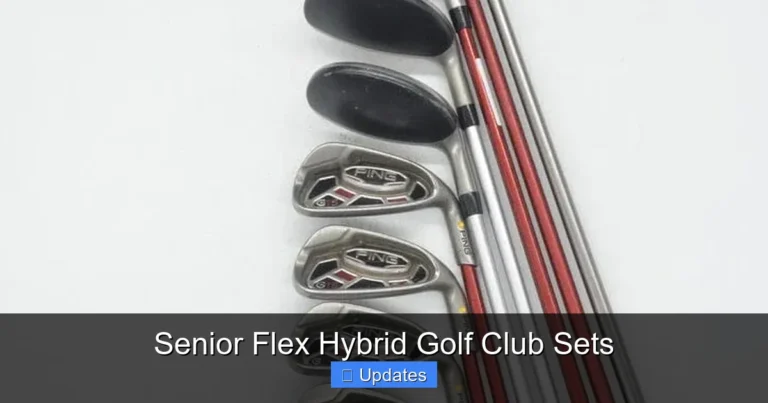 Senior Flex Hybrid Golf Club Sets