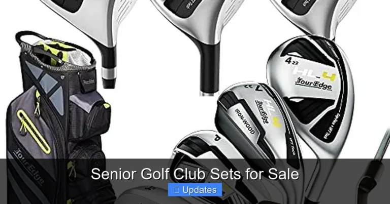 Senior Golf Club Sets for Sale