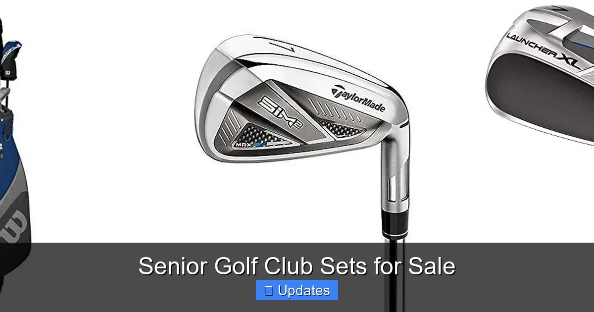Senior Golf Club Sets for Sale