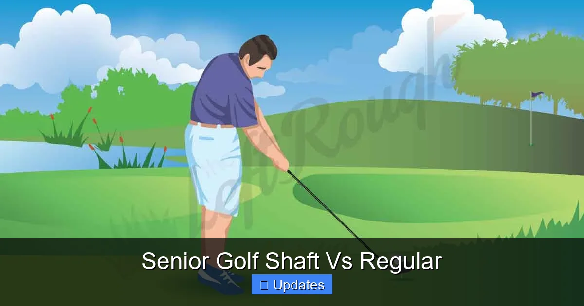 Senior Golf Shaft Vs Regular