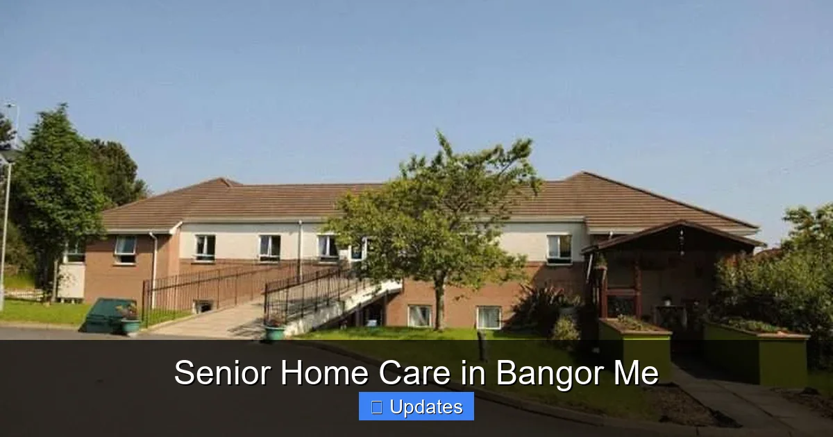 Senior Home Care in Bangor Me