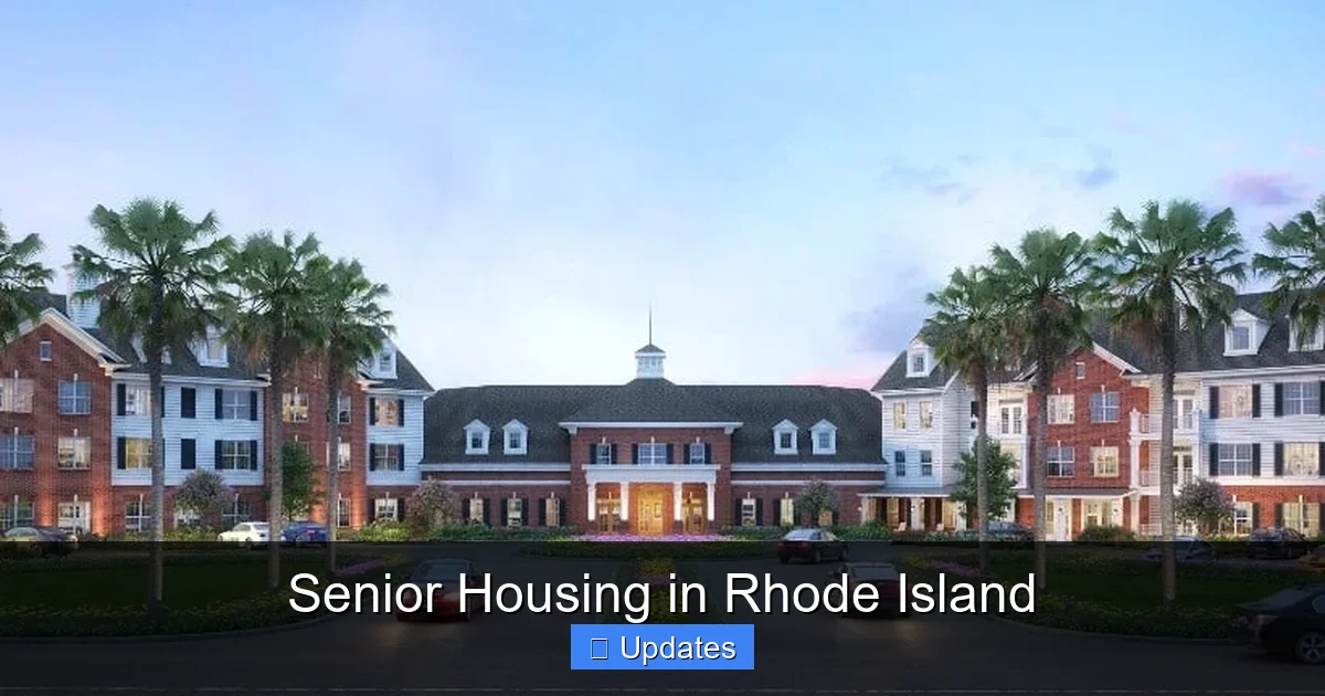 Senior Housing in Rhode Island