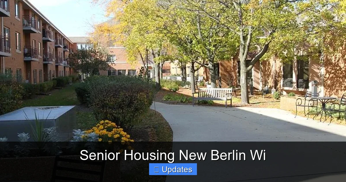 Senior Housing New Berlin Wi
