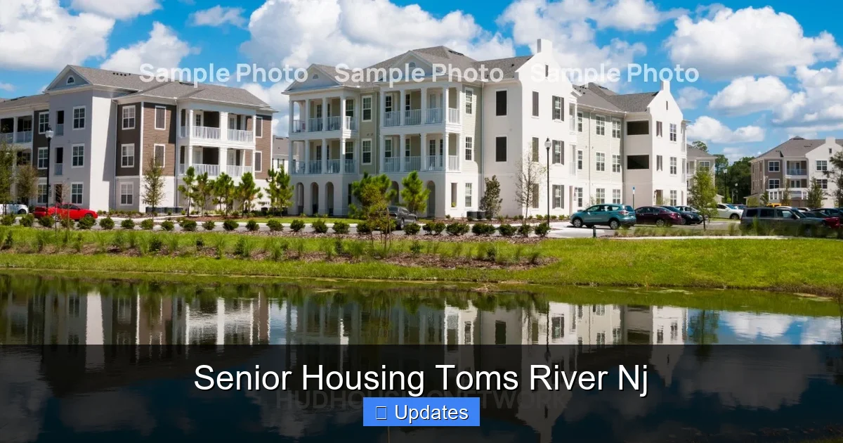 Senior Housing Toms River Nj