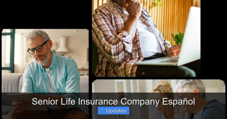 Senior Life Insurance Company Español