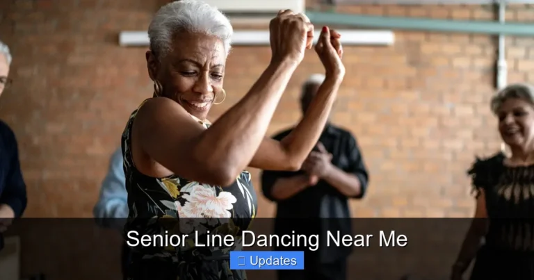 Senior Line Dancing Near Me