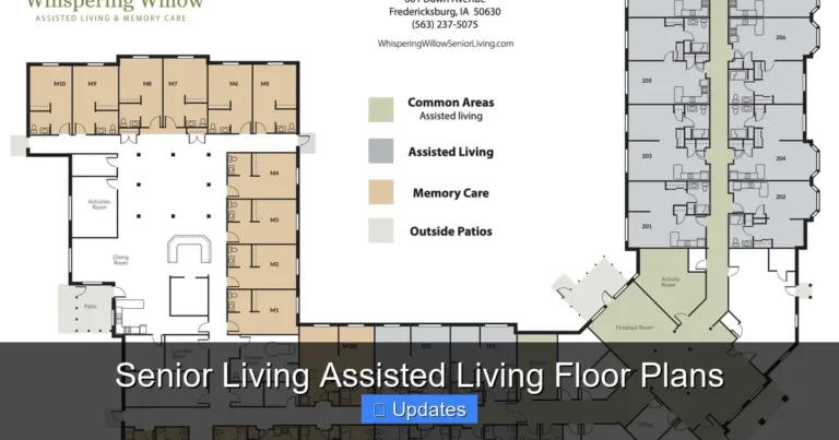 Senior Living Assisted Living Floor Plans