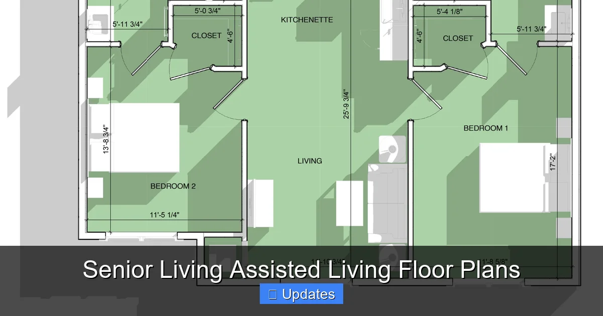 Senior Living Assisted Living Floor Plans
