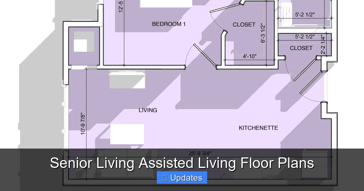 Senior Living Assisted Living Floor Plans