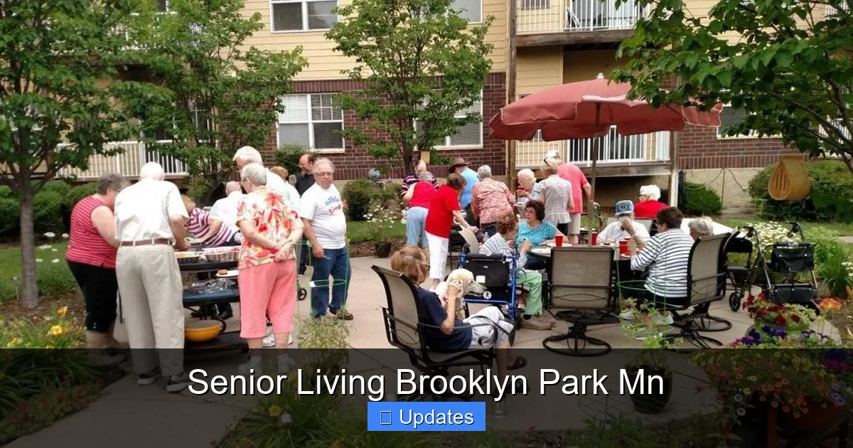 Senior Living Brooklyn Park Mn