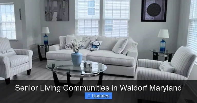 Senior Living Communities in Waldorf Maryland
