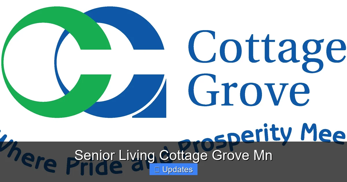 Senior Living Cottage Grove Mn