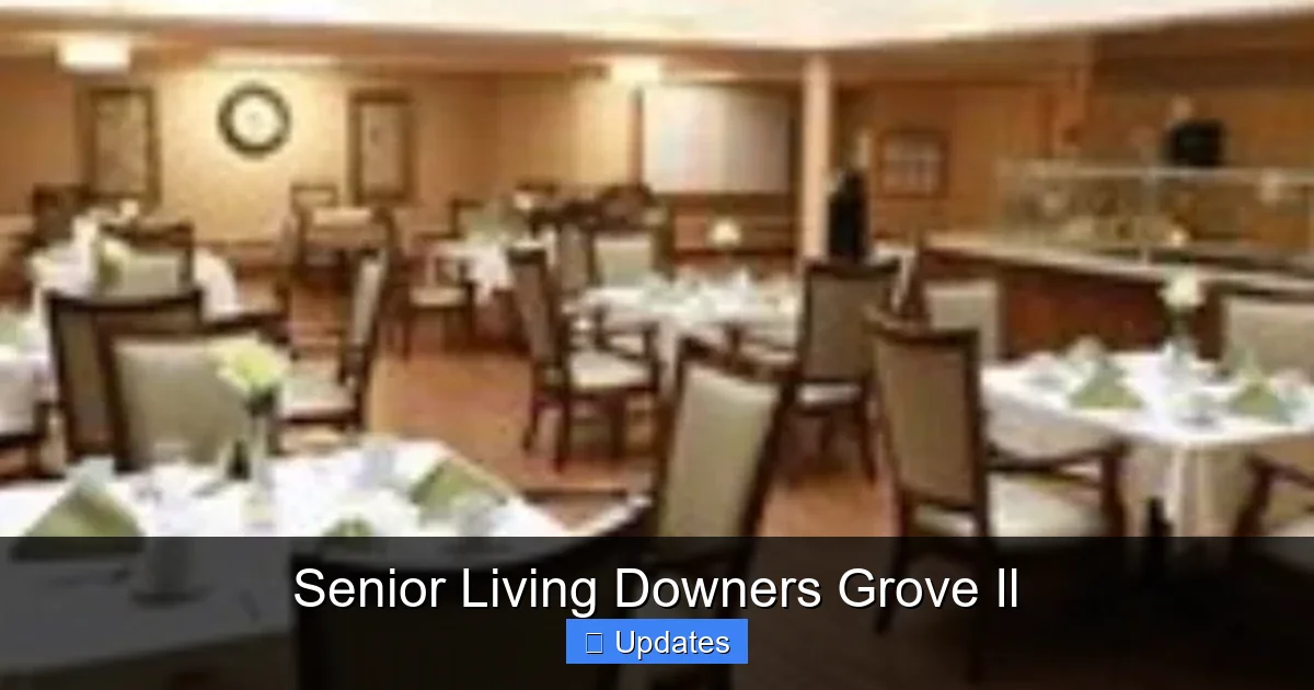 Senior Living Downers Grove Il