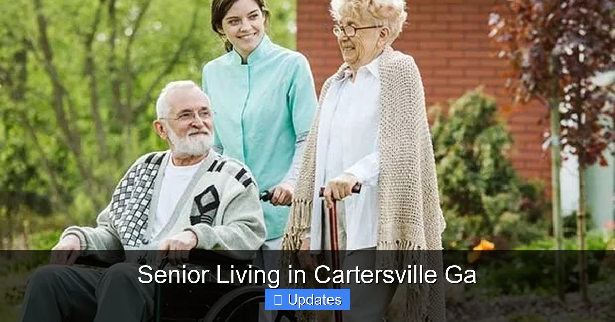 Senior Living in Cartersville Ga