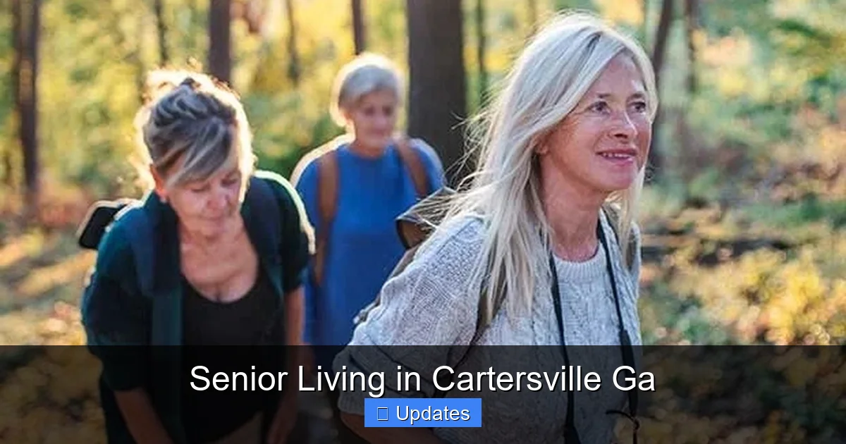 Senior Living in Cartersville Ga