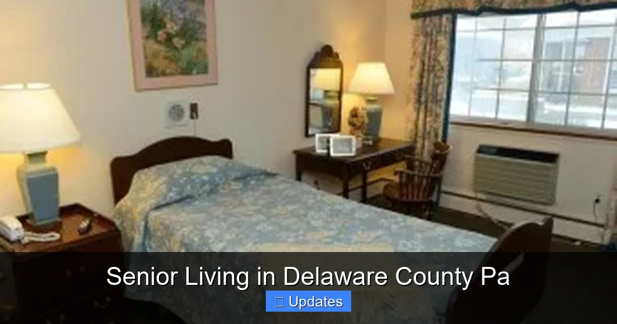 Senior Living in Delaware County Pa