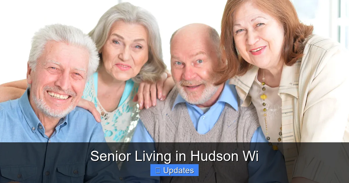 Senior Living in Hudson Wi