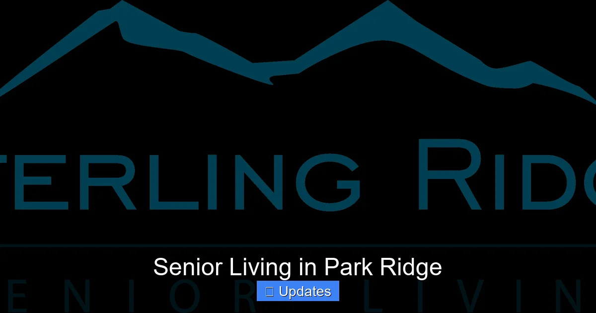 Senior Living in Park Ridge