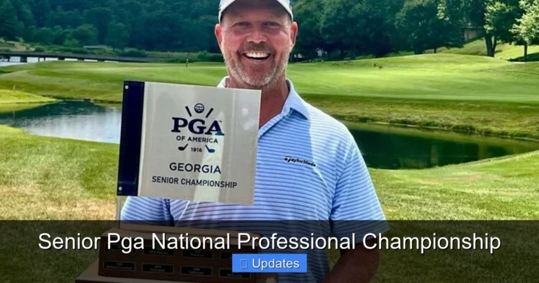 Senior Pga National Professional Championship