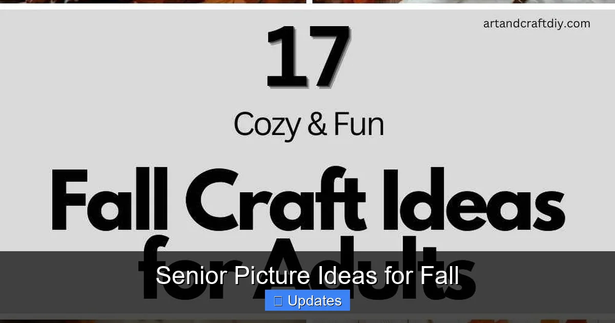 Senior Picture Ideas for Fall