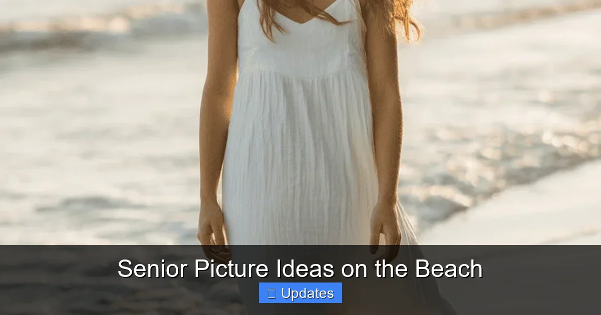 Senior Picture Ideas on the Beach