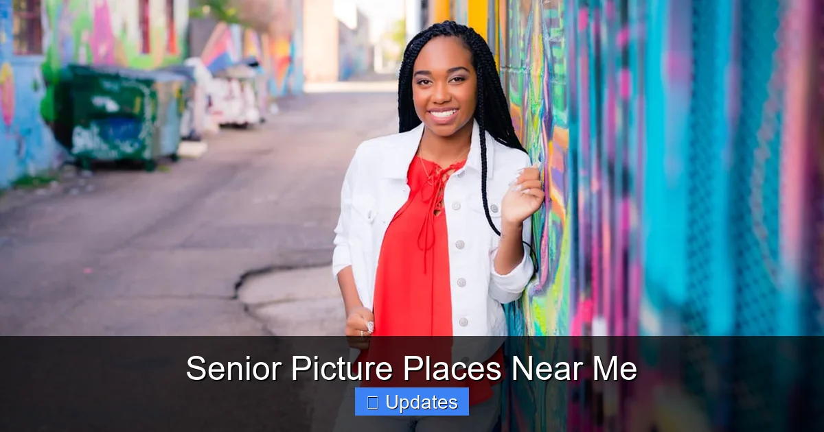 Senior Picture Places Near Me