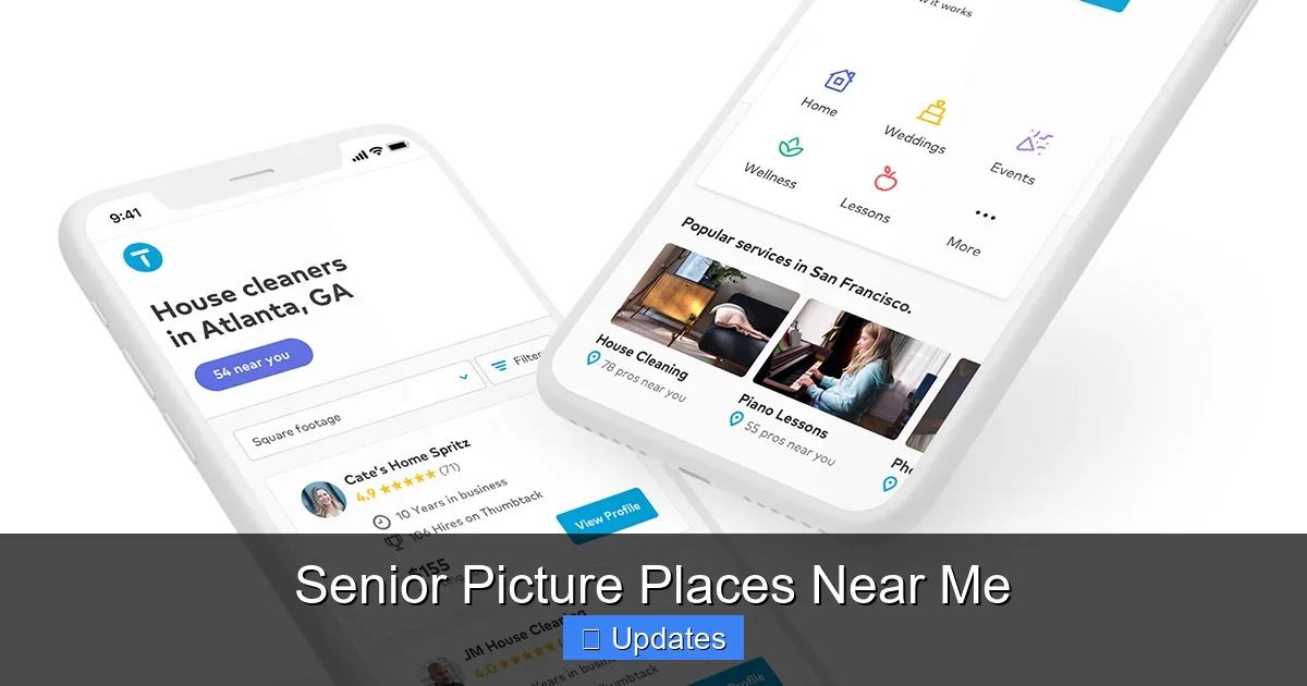Senior Picture Places Near Me