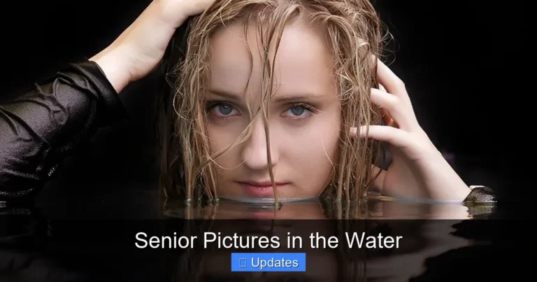 Senior Pictures in the Water