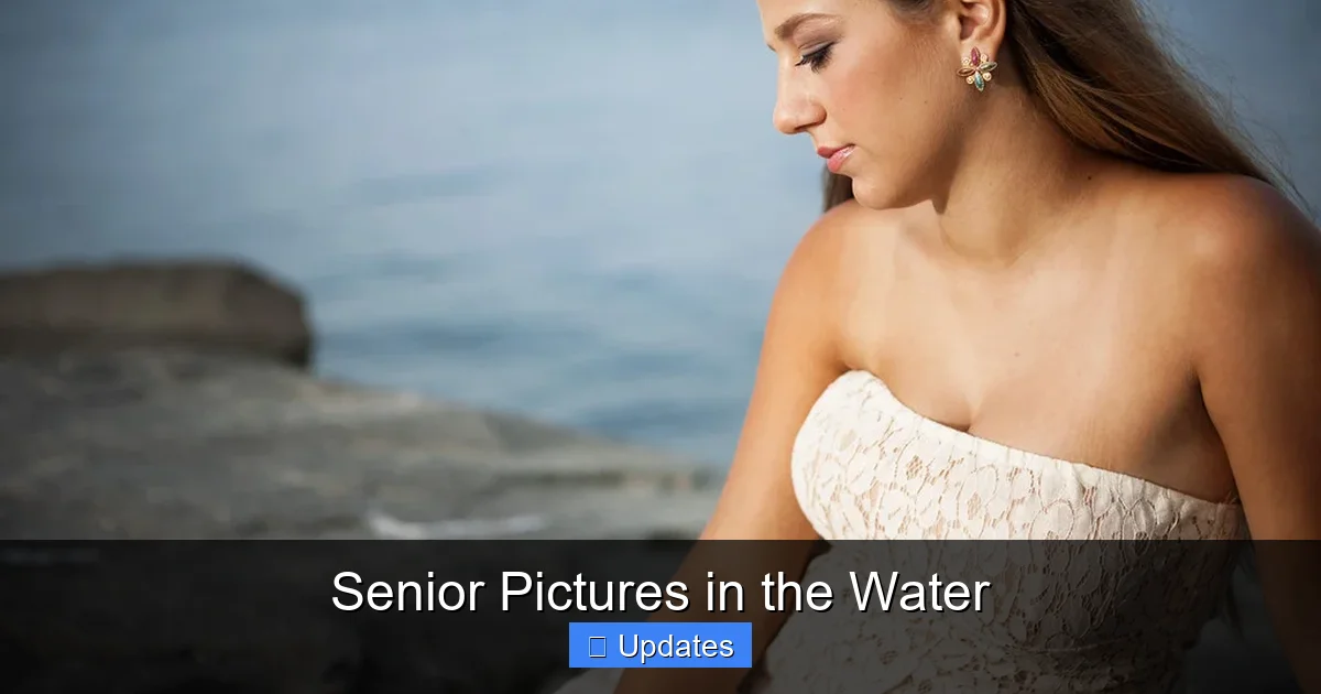 Senior Pictures in the Water