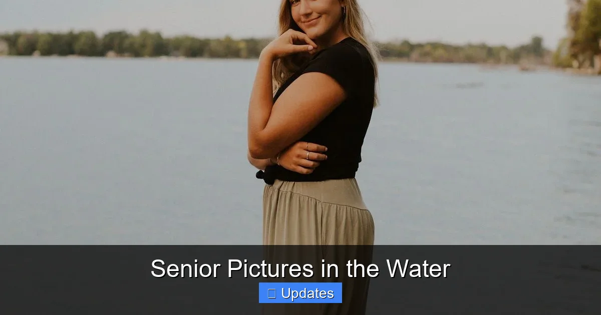Senior Pictures in the Water