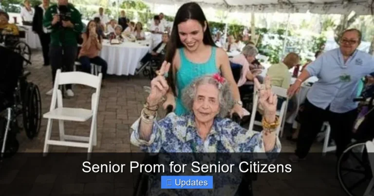 Senior Prom for Senior Citizens