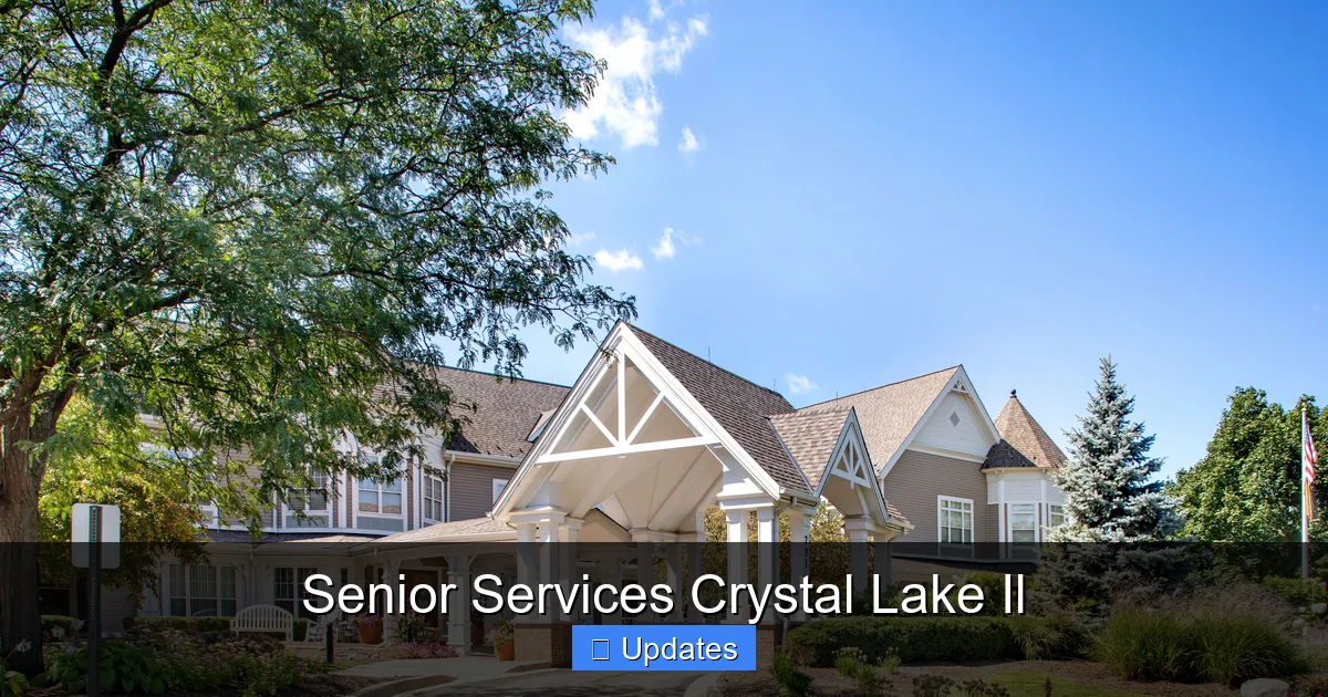 Senior Services Crystal Lake Il