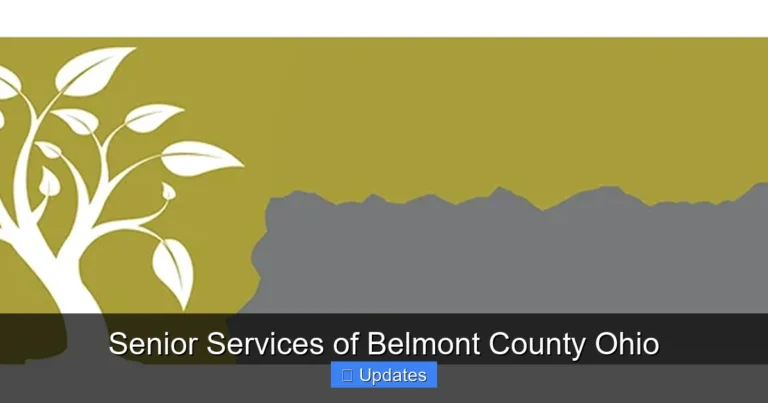 Senior Services of Belmont County Ohio