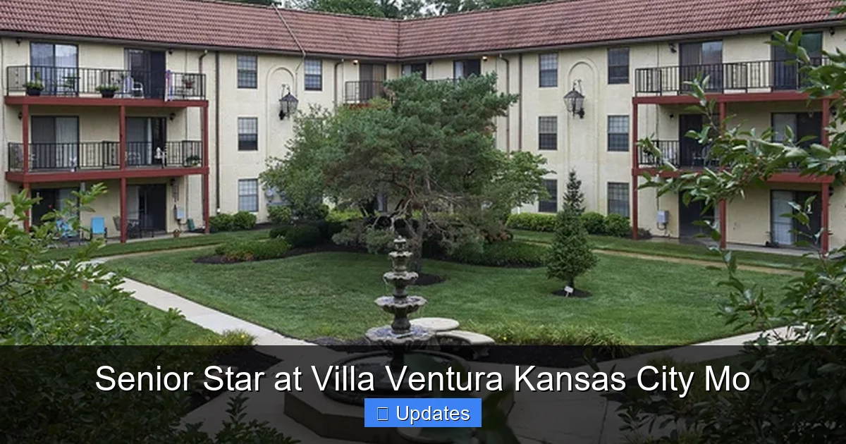 Senior Star at Villa Ventura Kansas City Mo