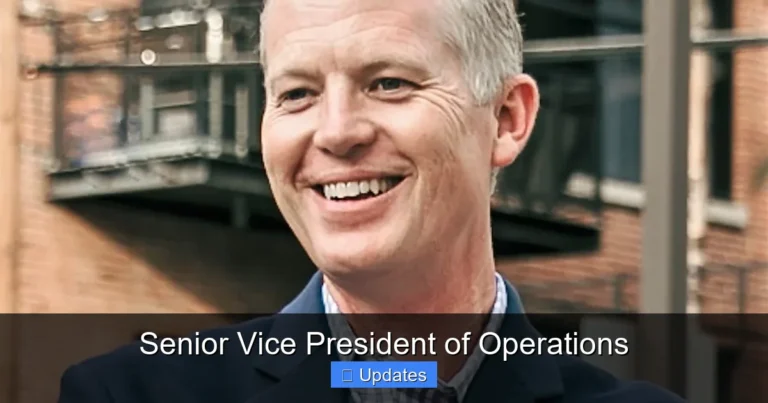 Senior Vice President of Operations