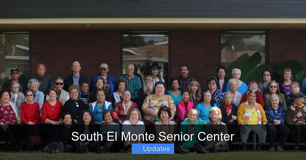 South El Monte Senior Center