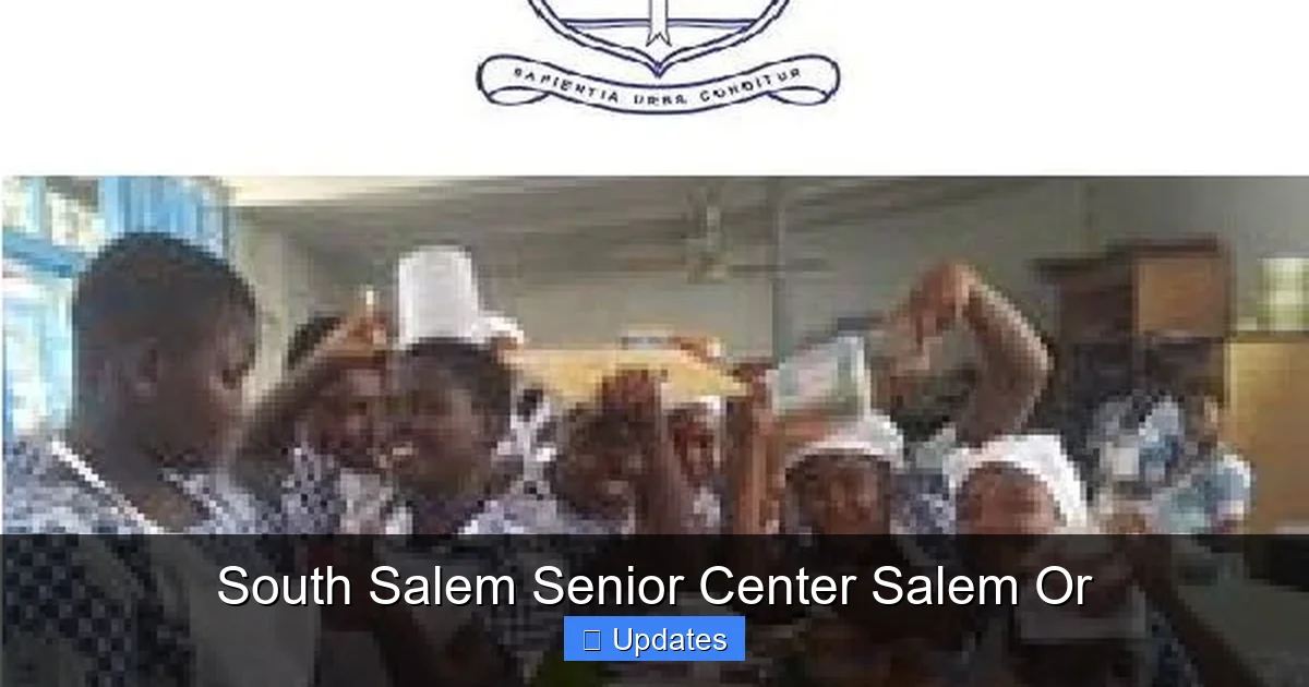 South Salem Senior Center Salem Or