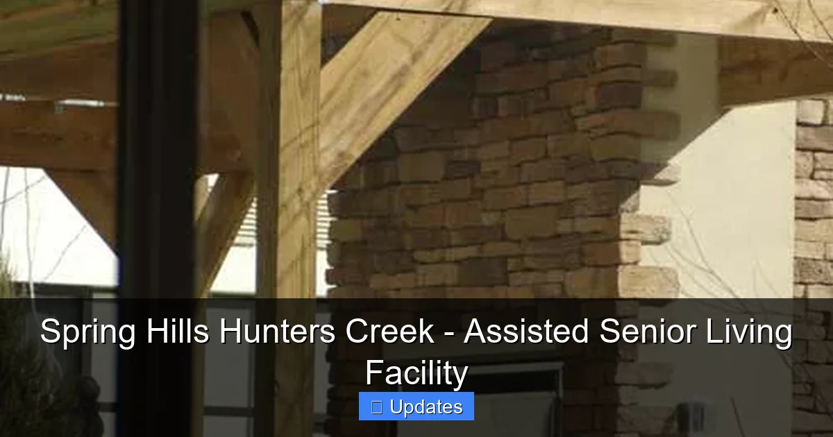 Spring Hills Hunters Creek - Assisted Senior Living Facility