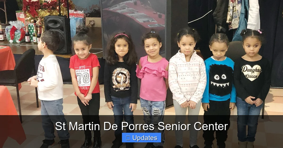 St Martin De Porres Senior Center