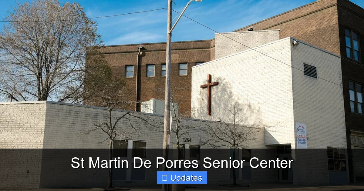 St Martin De Porres Senior Center