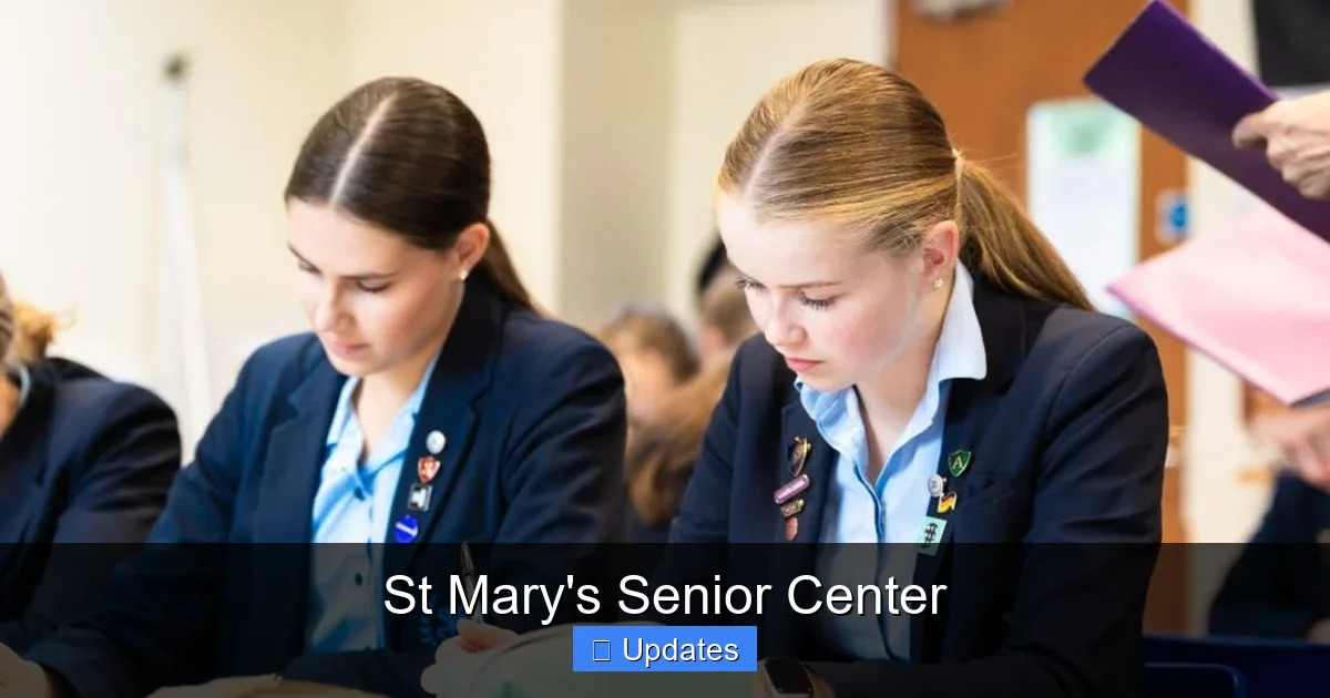 St Mary's Senior Center