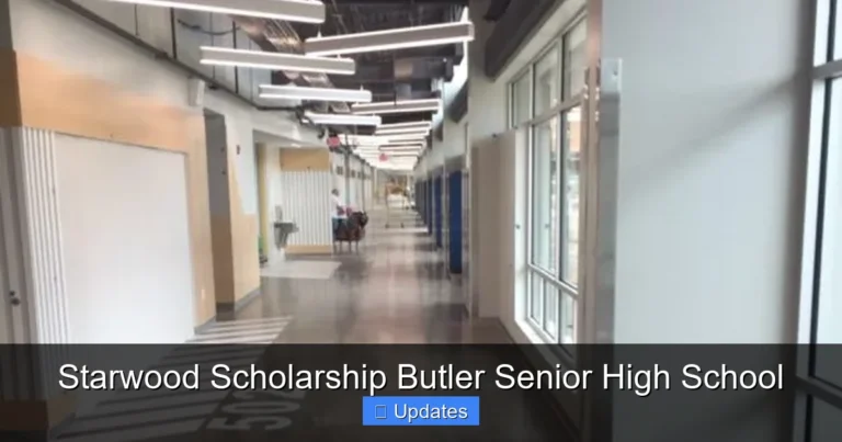 Starwood Scholarship Butler Senior High School