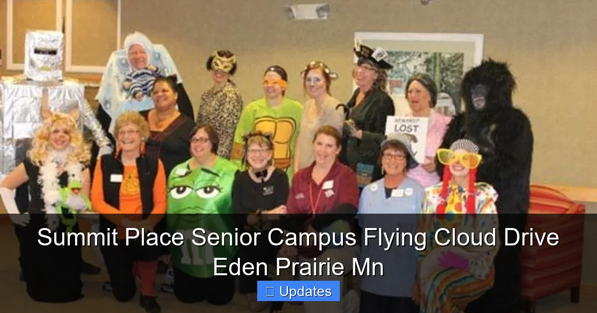 Summit Place Senior Campus Flying Cloud Drive Eden Prairie Mn