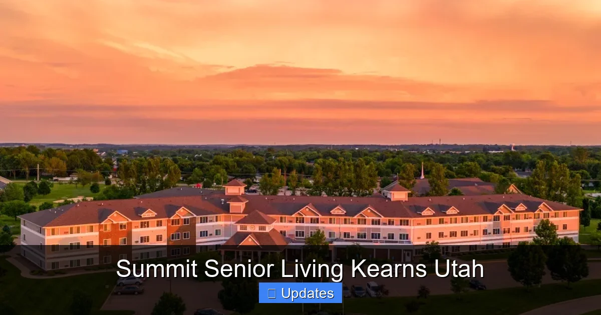 Summit Senior Living Kearns Utah