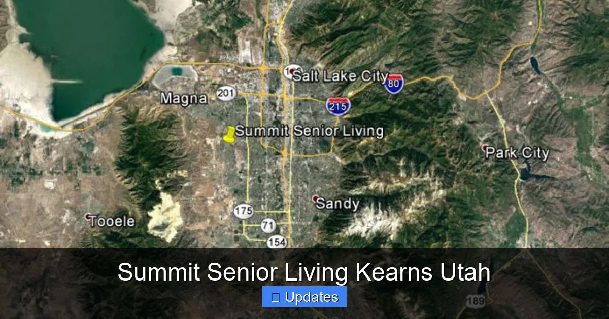 Summit Senior Living Kearns Utah