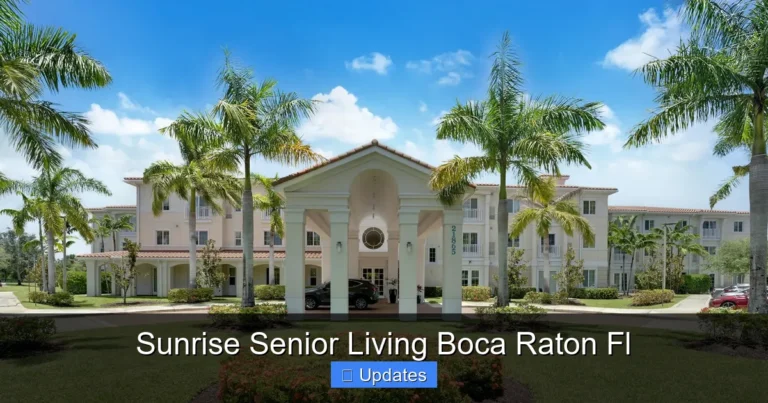 Sunrise Senior Living Boca Raton Fl